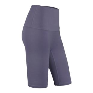 裸感健身短裤女高弹紧身五分打底裤小个子外穿跑步速干运动裤中裤