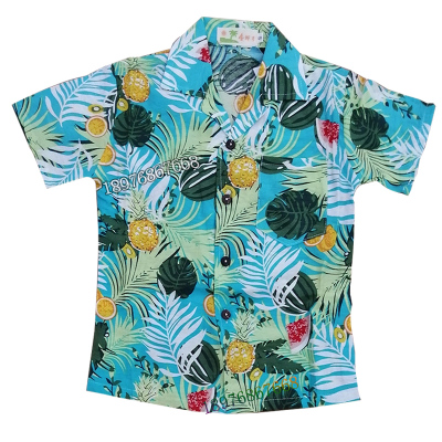 薄款印花沙滩休闲三亚旅游花卉装