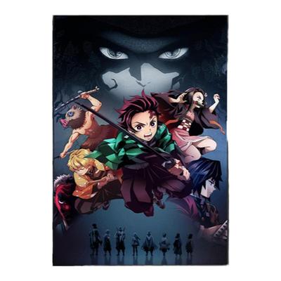 絮之家卧室鬼灭之刃动漫海报挂画