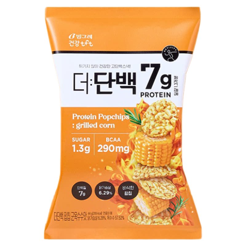 韩国直邮休闲非油炸低卡代餐零食