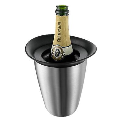 荷兰Vacu Vin进口红酒快速降温冰袋保鲜红酒塞葡萄酒酒具香槟冰桶