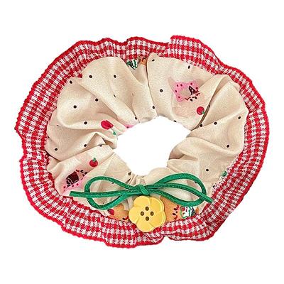 儿童大肠发圈2026新款女童扎丸子头头花发圈不伤发头绳小女孩头饰