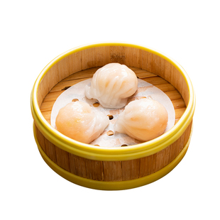 40g招牌大虾饺皇【四师姐】加腾利水晶虾饺蒸饺 广式早茶点心12个