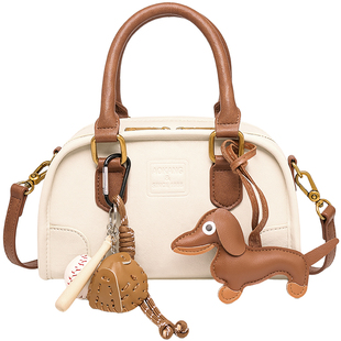 奥康保龄球包2026新款手提包女通勤单肩包大容量斜挎包情人节礼物