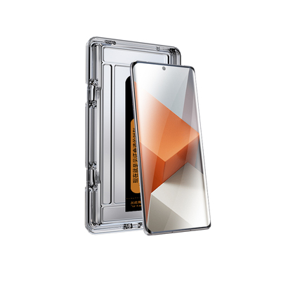 适用红米note13pro+秒贴曲面膜