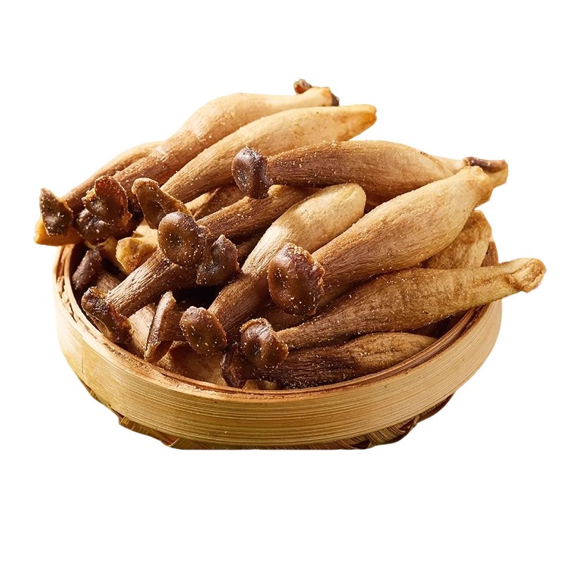 【0乱添加】开袋即食鹿茸菇脆!