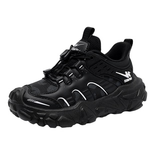 双星男童鞋子2026春秋新款网面透气儿童运动鞋女童超轻防滑跑步鞋