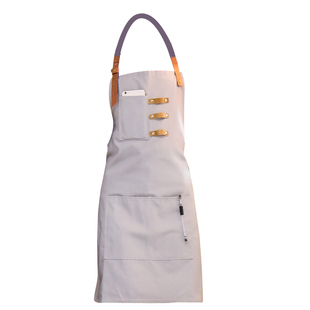 奶茶店围裙定制logo印字韩版女时尚餐饮烘焙师咖啡馆防水工作服男