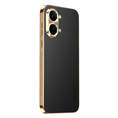 适用红米turbo5max手机壳荔枝纹