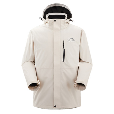 雪中飞户外三合一羽绒服男女鹅绒