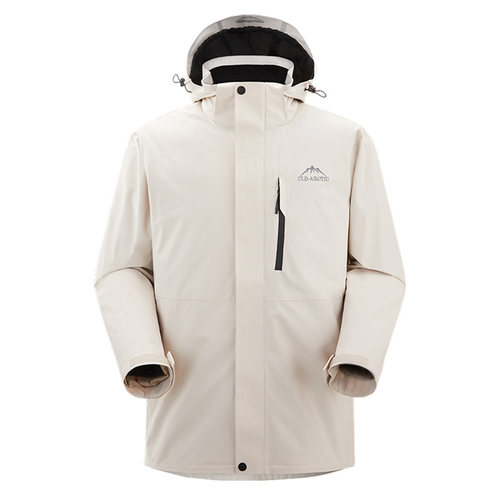 雪中飞户外三合一冲锋羽绒服女2025秋冬新款鹅绒内胆徒步登山衣男