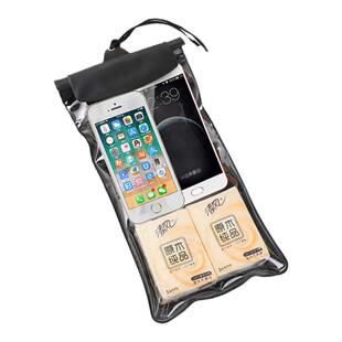 手机防水袋送外卖专用美团骑手雨天装备可触屏装充电宝挂脖防水套