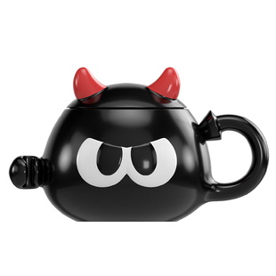 造物动人天使恶魔情侣陶瓷杯马克杯子家用办公室原创可爱生日礼物