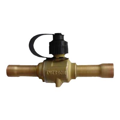 EMERSON艾默生制冷球阀BVE-012不带检测口 手动截止阀1/2焊接12mm