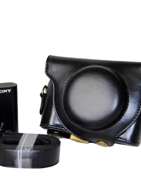 适用索尼DSC-HX90/WX500相机包SONY ZV1F收纳皮套斜挎包zv1m2外壳
