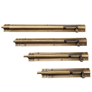 天地插销大门铜插销锁老式双开门地销古铜门栓门扣上下门锁扣打孔