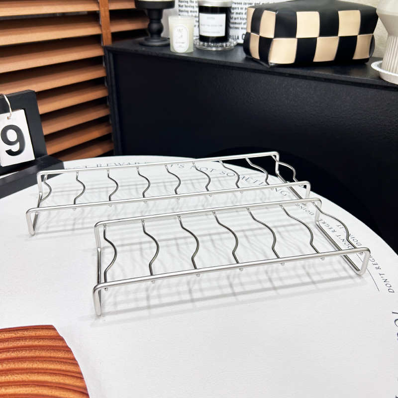 304不锈钢小碗架厨房碗盘台面收纳沥水厨房消毒柜洗碗机内置