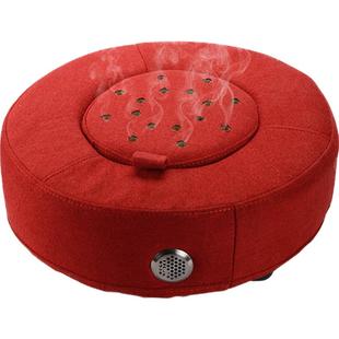 艾灸蒲团坐垫无烟熏蒸坐灸仪桶凳椅家用器具盒筒随身灸仪器支架柱