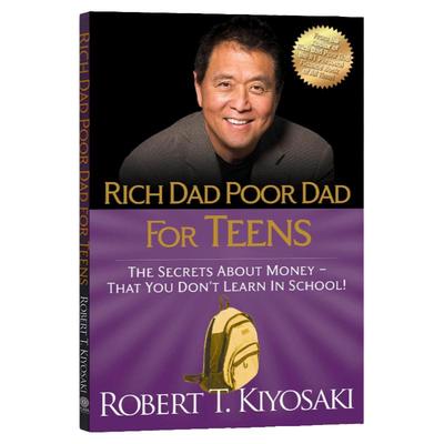 Rich Dad Poor Dad for Teens 英文原版 进口英语原版书籍