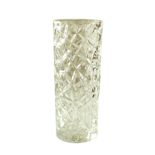 北欧玻璃花瓶透明 创意 大号客厅插花百合富贵竹鲜花家用餐桌摆件