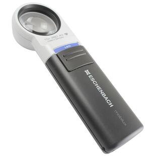 德国 ESCHENBACH宜视宝 10倍带灯古玩玉石钱币钟表珠宝奢侈品鉴定高清高倍手持银元古玉放大镜151110