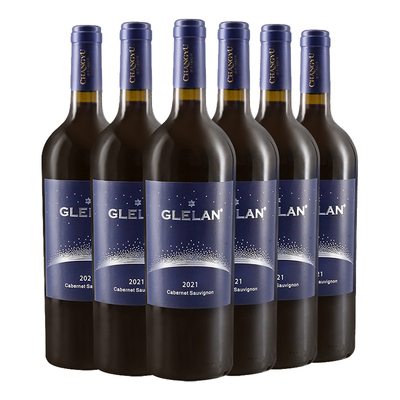 张裕官方2021年份歌利兰赤霞珠干红葡萄酒整箱750ml*6饱满送木箱