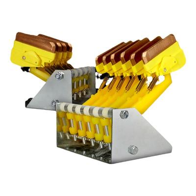 C型滑触线集电器节能低阻导电强