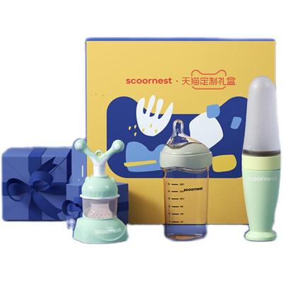 科巢宝宝餐具礼盒套装米糊勺