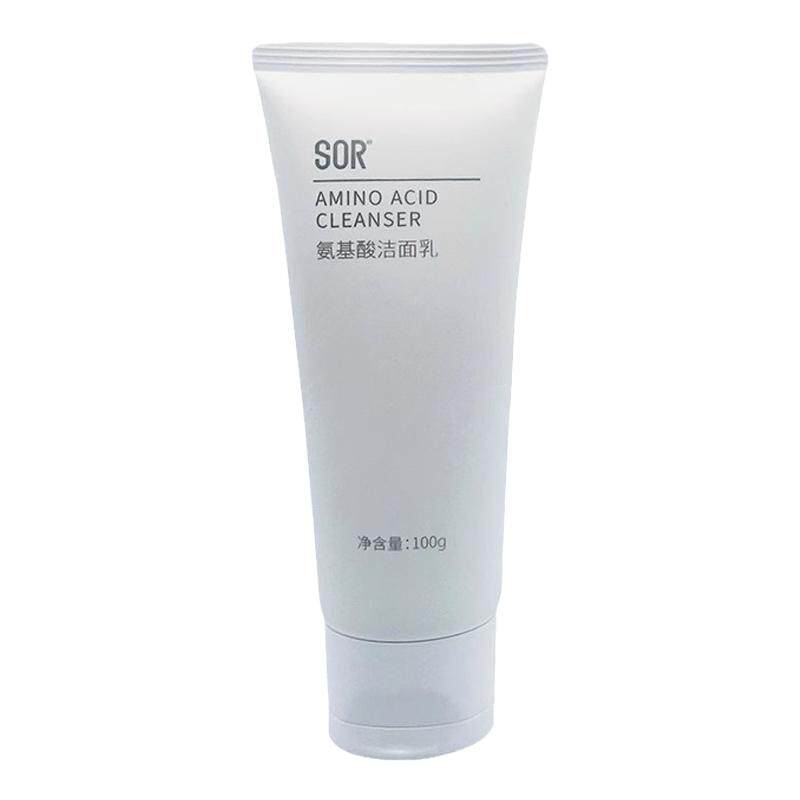 索尔SOR氨基酸洁面乳温和深层清洁无皂基保湿补水洗面奶