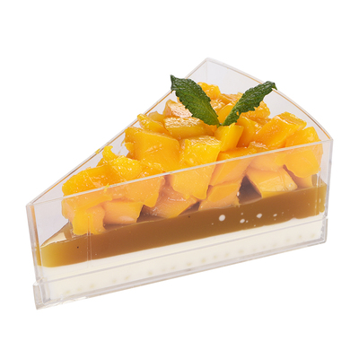 三角慕斯杯可拼接蛋糕杯食品级PS