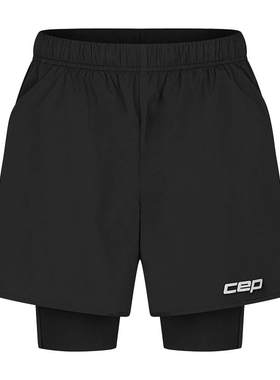 CEP跑者2合1运动防风透气短裤女