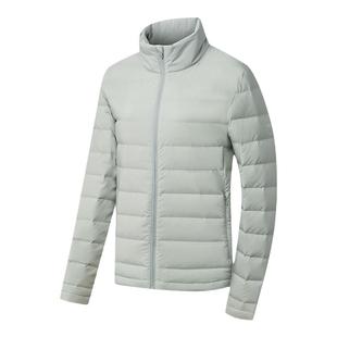 鸿星尔克羽绒服女冬季女士无缝充绒防钻绒轻薄保暖羽绒衣夹克外套