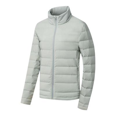 鸿星尔克羽绒服女冬季女士无缝充绒防钻绒轻薄保暖羽绒衣夹克外套