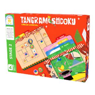 一刻馆桌游儿童磁力数独入门七巧板3岁宝宝逻辑思维全面发展游戏