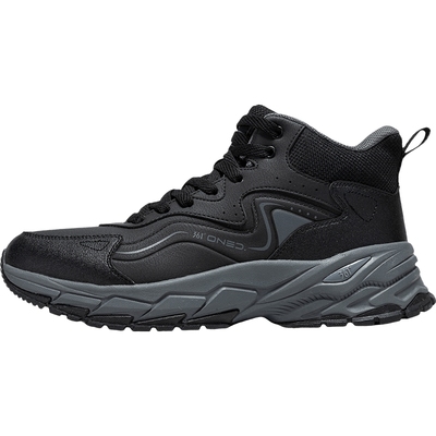 361男鞋厚底休闲鞋加绒保暖棉鞋