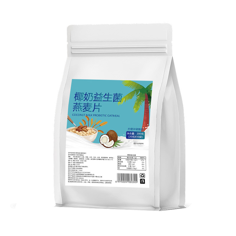 椰奶益生菌麦连吃换裤子