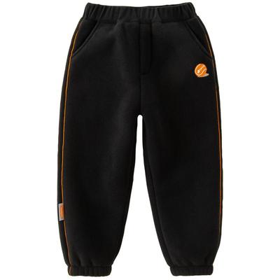 戴维贝拉男童抗静电摇粒绒裤子