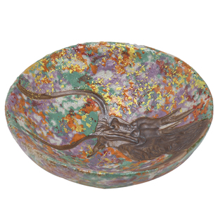 碌心 中式复古粗陶斗笠杯 家用普洱杯原矿功夫茶杯女士主人杯建盏