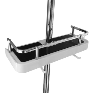 JODEN乔登卫浴淋浴花洒置物架浴室升降杆支架托盘免打孔花洒卡座