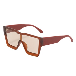 长方形大框大脸显瘦情侣墨镜男ins超火潮流遮阳太阳镜韩版潮连体