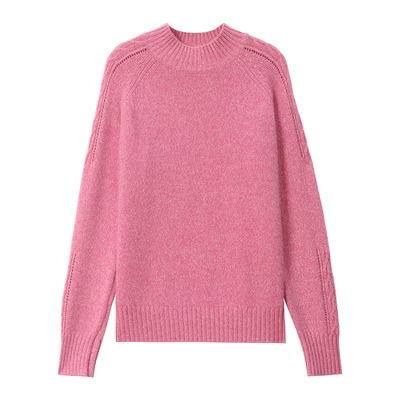 恒源祥中老年100纯羊毛套头毛衣