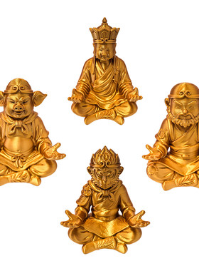 阳澄怪兽西游笔架摆件趣味收纳