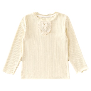 女童长袖t恤2026新款春装女孩内搭打底衫女宝宝小童外穿薄款上衣