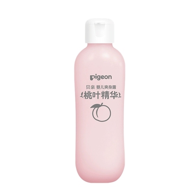贝亲婴儿桃叶精华爽身露