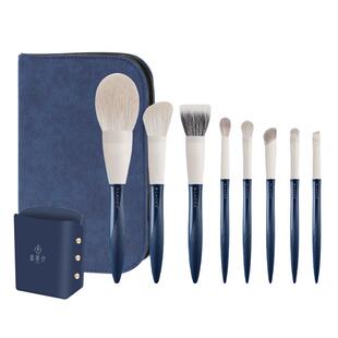 【勇仔推荐】LADES/蓝蒂丝8支小海浪化妆刷套装新手刷子眼影刷