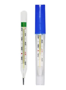 医用玻璃体温计大刻度腋下测量
