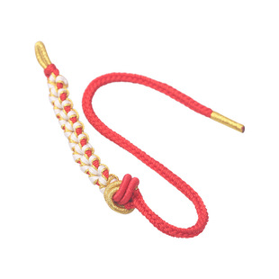 本命年手绳女编织红绳子可串黄金金榜题名幸运桃花绳文昌结手链绳