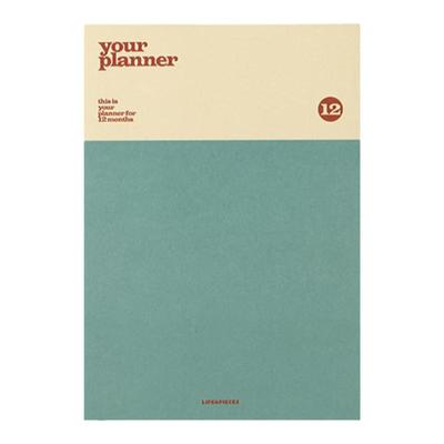 12个月计划记事本工作学习考研