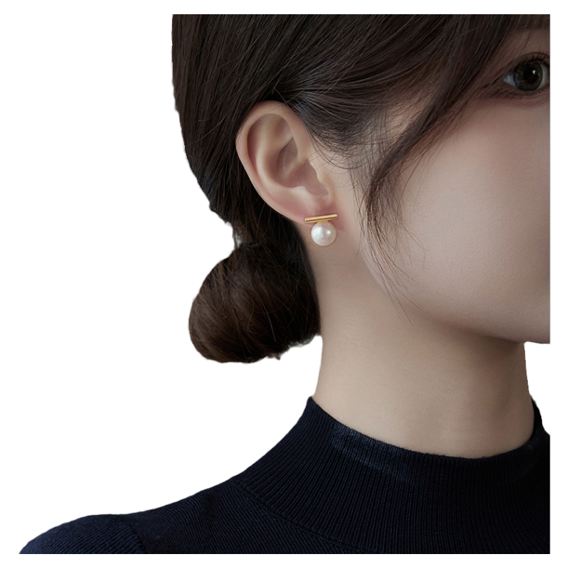 2026年珍珠耳钉小众气质女