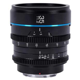 思锐夜行者16/24/35/55/75mm手动电影镜头T1.2大光圈半画幅短视频